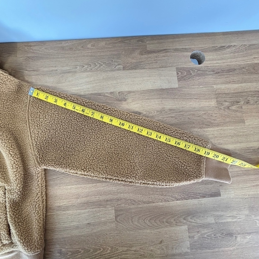 NWOT Club Monaco Teddy quarter zip hoodie size XS - Picture 13 of 14
